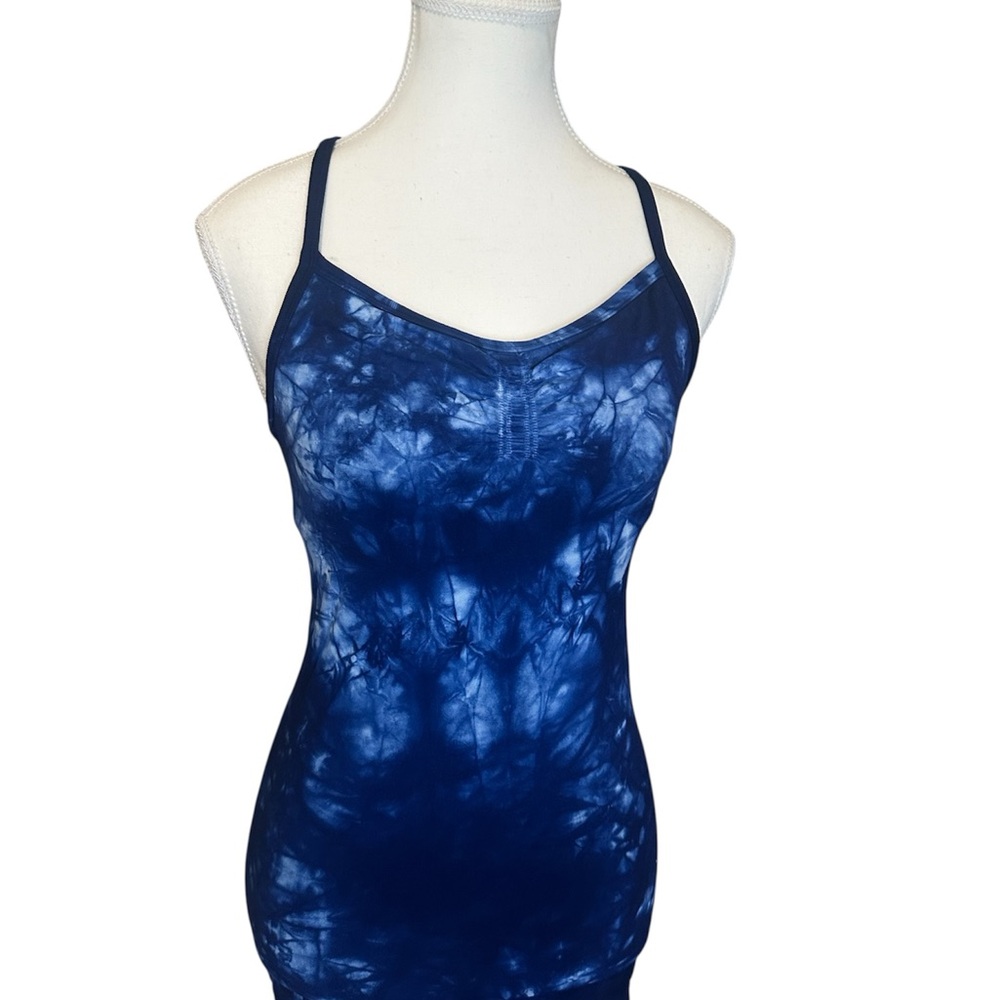 Athleta Blue Fitted Camisole Top